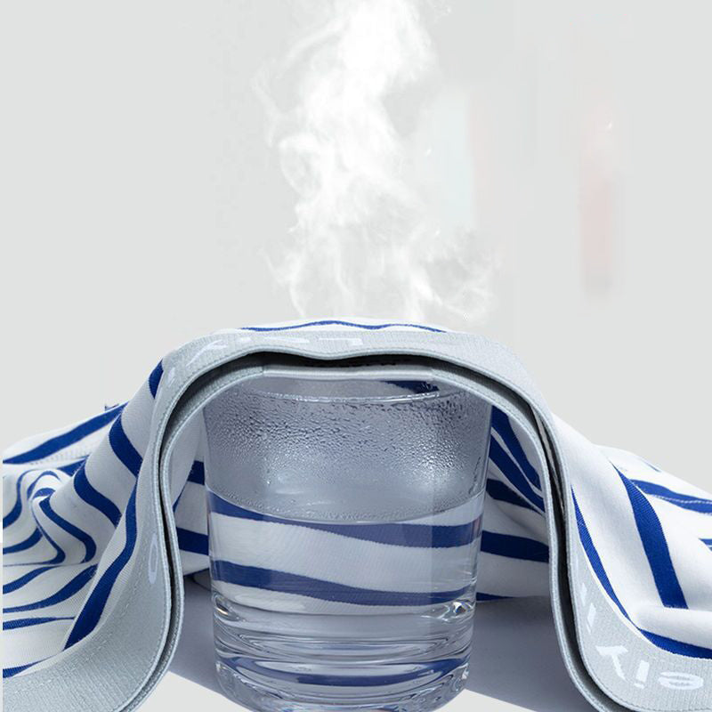 Ken – Men's Cotton Boxer with Striped Pattern