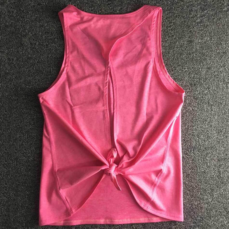 Christina – Backless Women's Workout Top