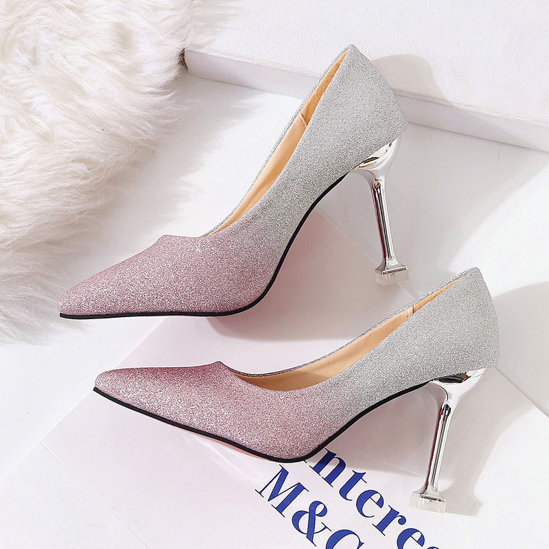 Georgina – Gradient Sexy French Stiletto High Heels