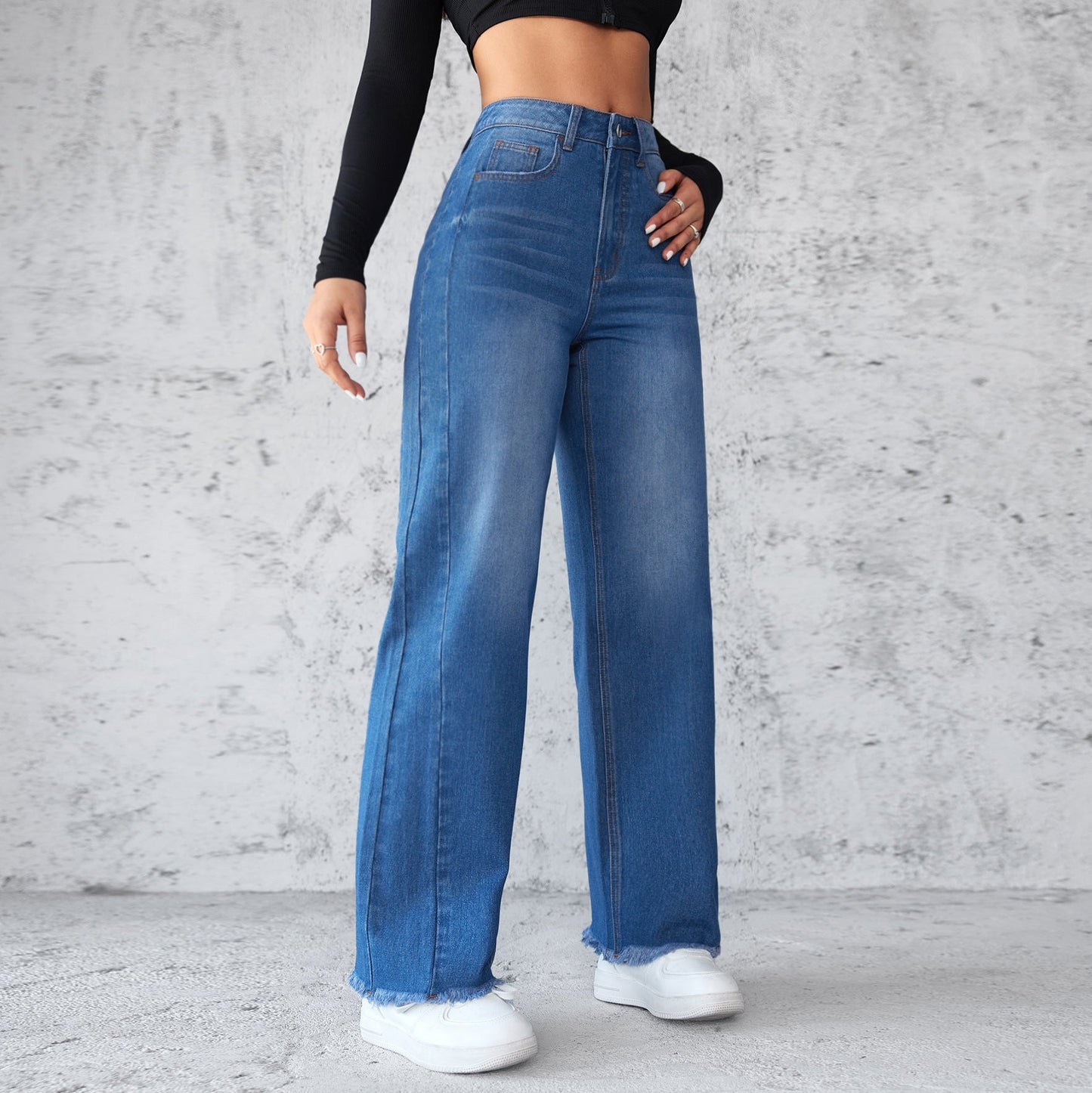 Melissa – Straight Women's Jeans with High Waist