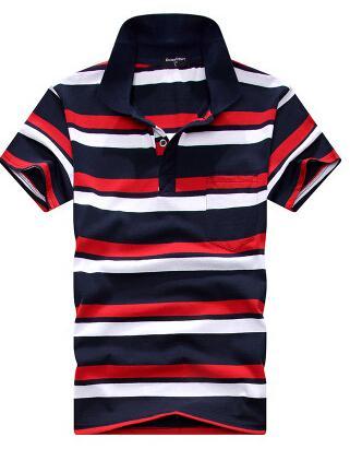 Liam – Striped Men's Polo Shirt