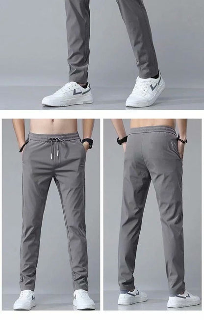 Nick – Casual Men's Sweatpants with Drawstring in Korean Style