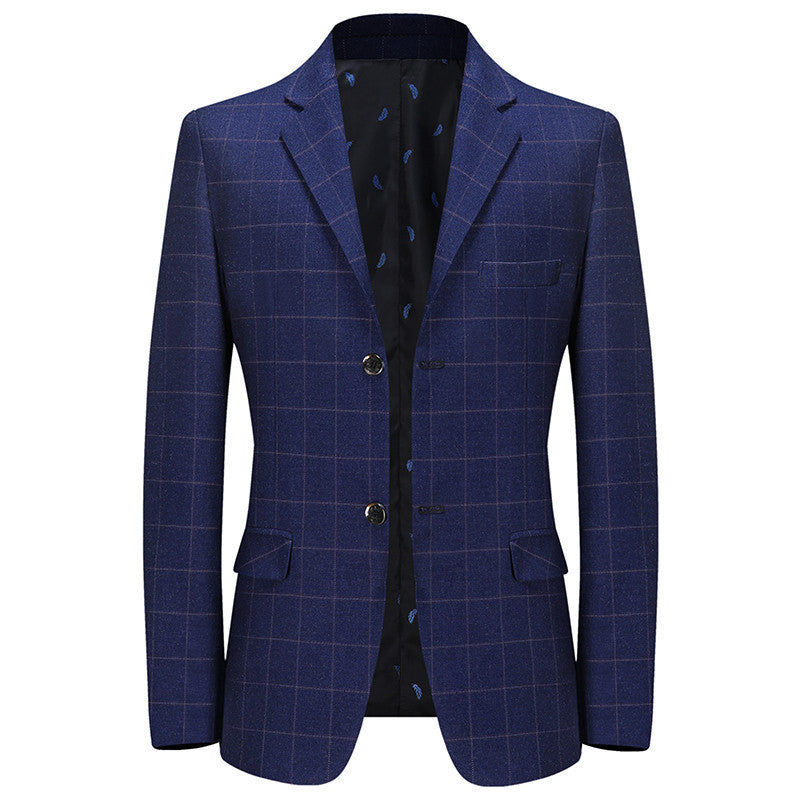 Joshua – Casual Suit with Check Pattern