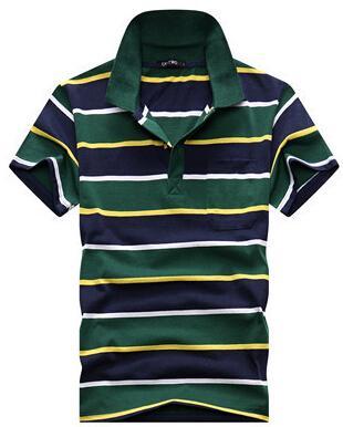 Liam – Striped Men's Polo Shirt