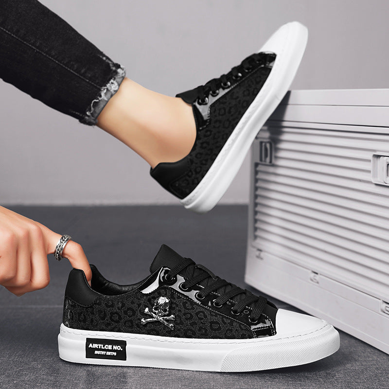 Andrea – Fashionable Skull Sneakers for Women