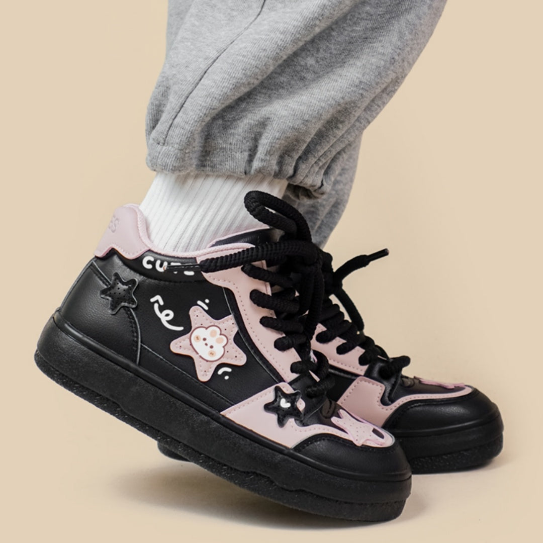 Charlotte – Versatile Women's High-Top Sneakers
