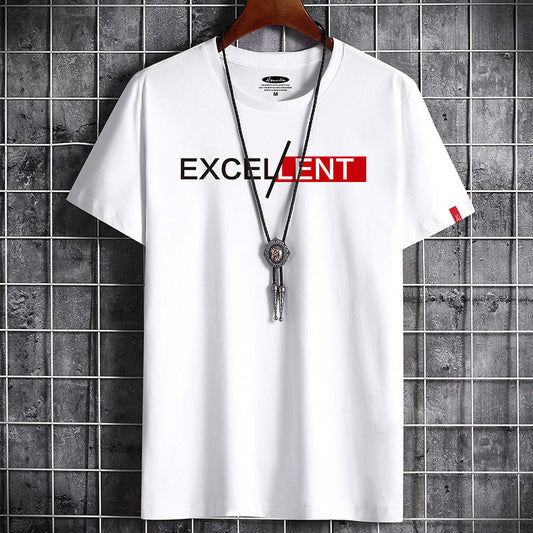 Jacob – Cotton Summer Men's T-Shirt with Short Sleeves