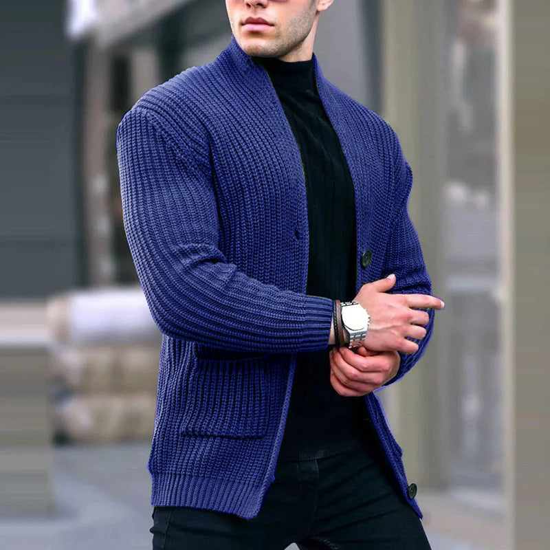 William – Stylish Casual Slim Fit Sweater in Solid Colors