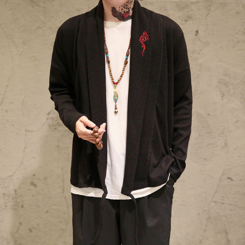 Jean – Embroidered Hanfu-Style Knit Cardigan