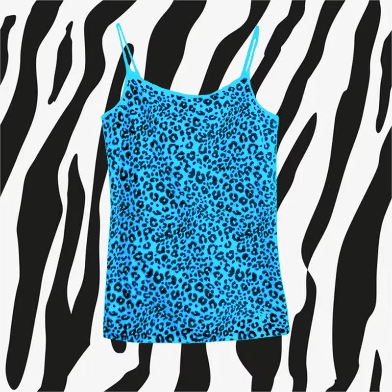 Joanne – Sexy Leopard Print Sleek Top for Women