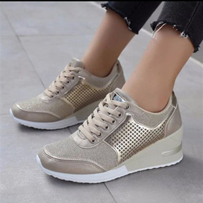 Lisa – Women's Platform Lace-Up Sneakers