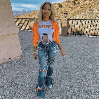 Sophie – Casual Women's Denim Jacket