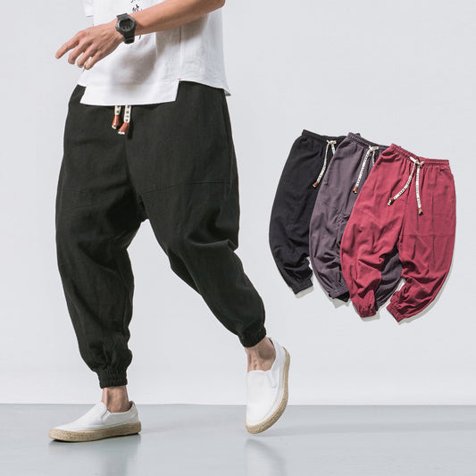 Ryan – Sporty Men's Joggers with Elastic Waistband and Pockets