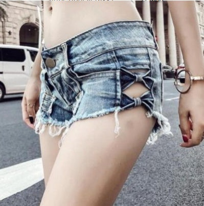 Catherine – Sexy Low-Rise Summer Denim Shorts