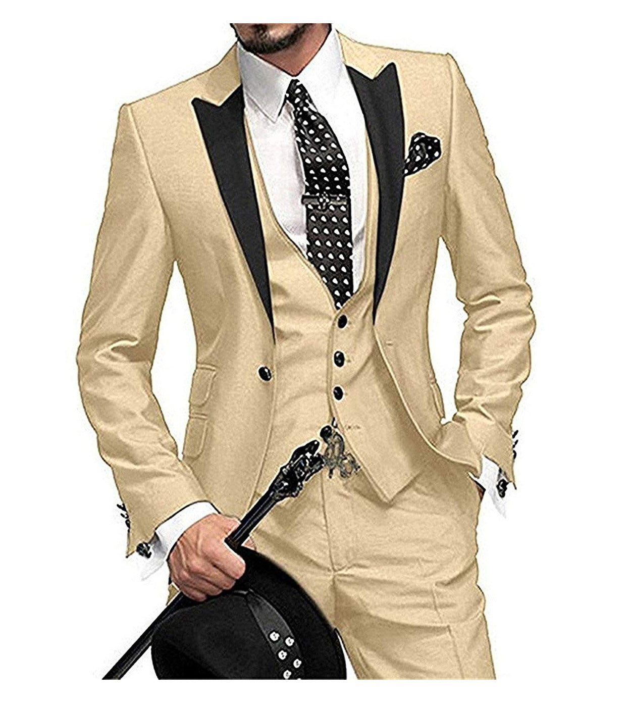 Kenneth – Three-Piece Men's Suit for Weddings
