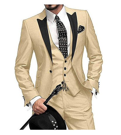 Kenneth – Three-Piece Men's Suit for Weddings