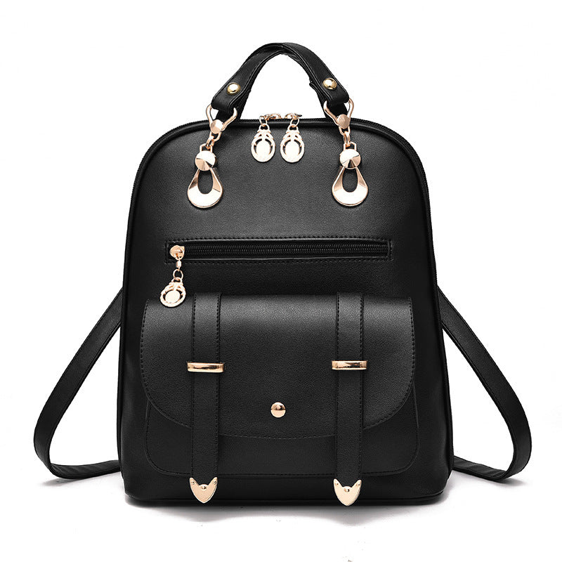 Jade – Fashionable Vegan Leather Backpack for Women