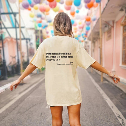 Francesca – Women's T-Shirt with Crew Neck and Slogan Print