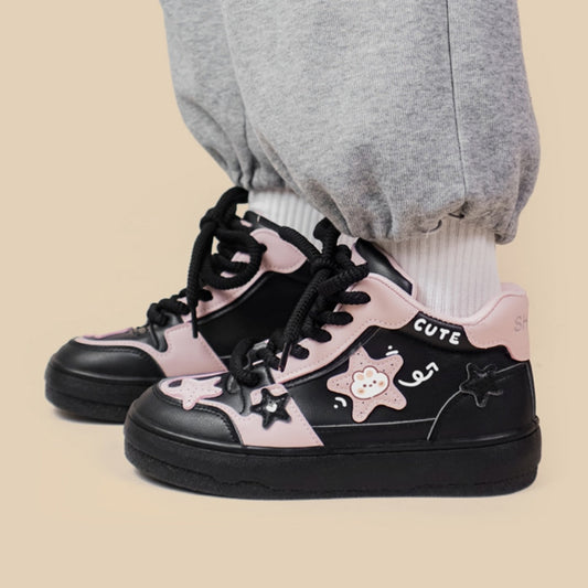 Charlotte – Versatile Women's High-Top Sneakers