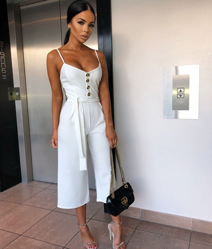 Susan – Sexy Halter Women's Jumpsuit