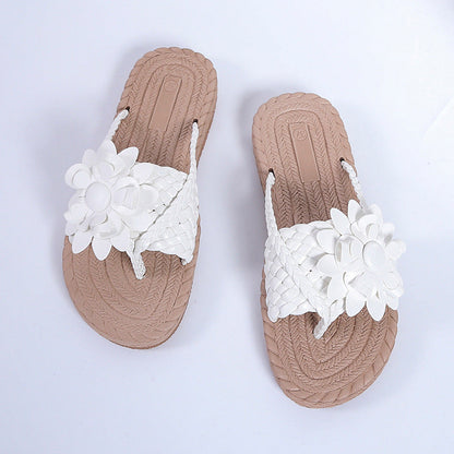 Mary – Floral Slippers for Beach and Outdoor