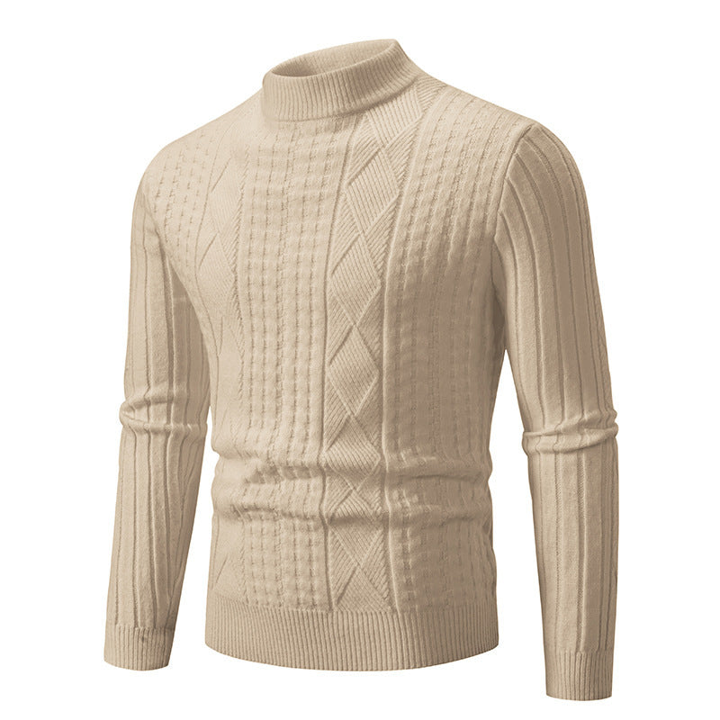 Lionel – Woven Casual Pullover Sweater