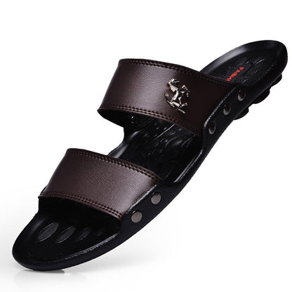 Dennis – Men's Casual Sandals in Premium Vegan Leather
