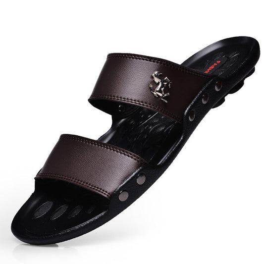 Dennis – Men's Casual Sandals in Premium Vegan Leather