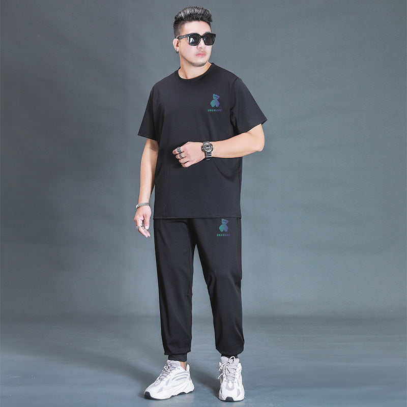 Gavin – Oversized T-Shirt and Pants Casual Two-Piece Tracksuit