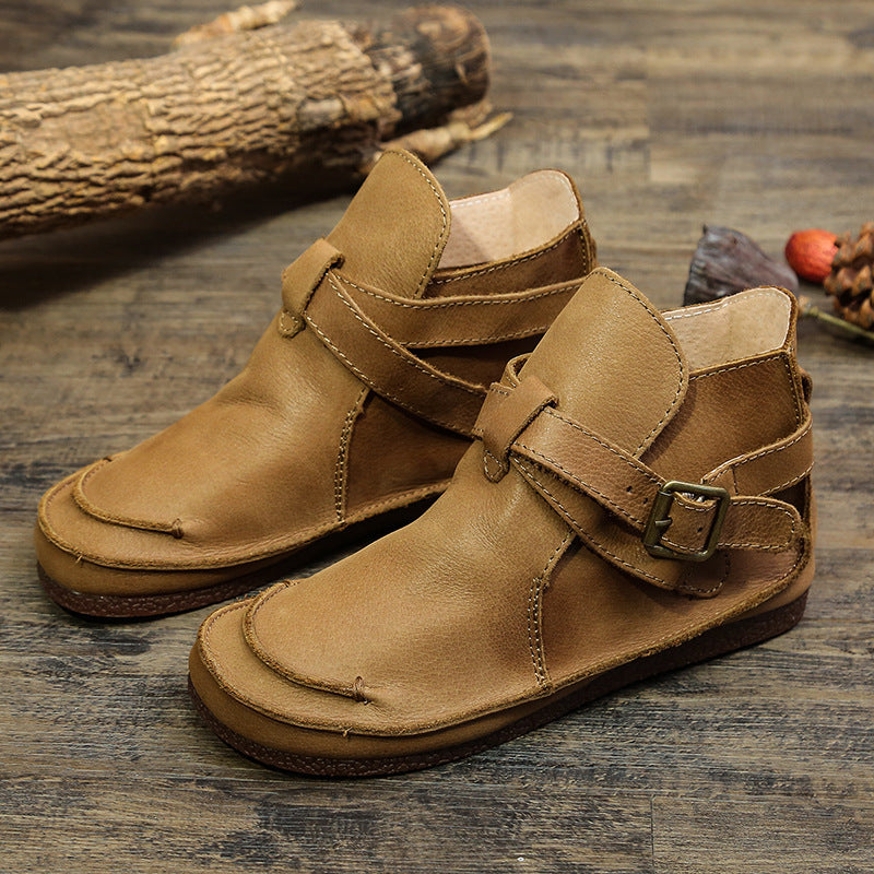 Anna – Retro Martin Boots in Vegan Leather