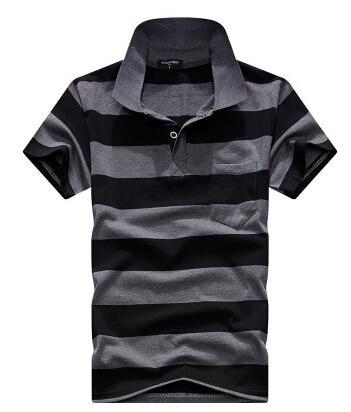 Liam – Striped Men's Polo Shirt