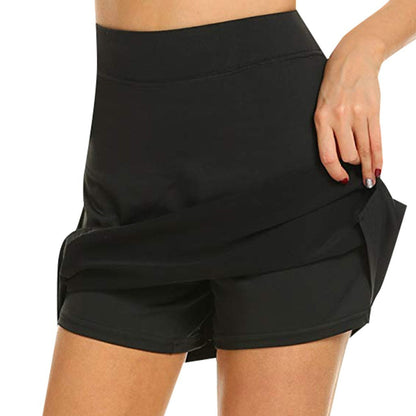 Amanda – High-Waisted A-Line Shaping Shorts in Korean Style