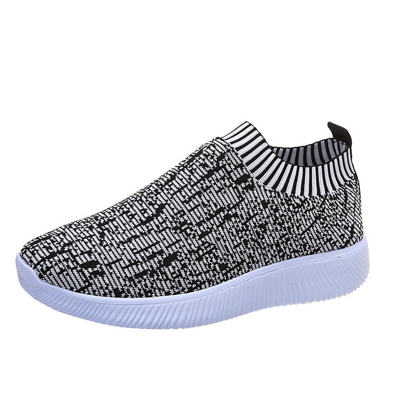 Martin – Striped Knit Sock Shoes for Men