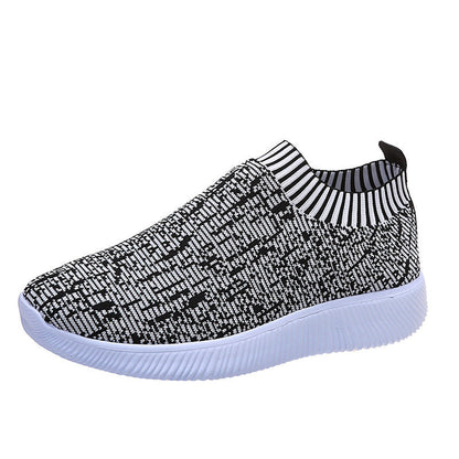 Martin – Striped Knit Sock Shoes for Men