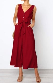 Susan – Sexy Halter Women's Jumpsuit