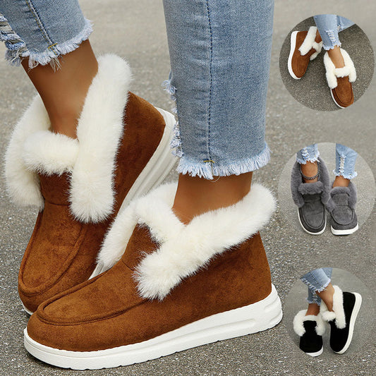 Hayley – Warm Winter Boots with Plush Lining