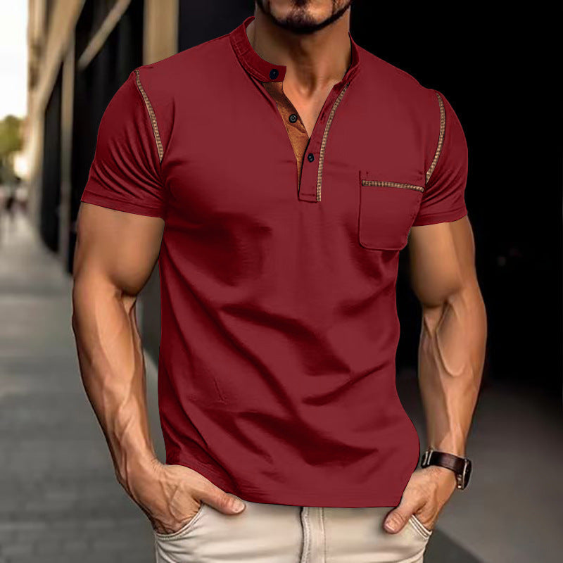 Austin – Short-Sleeve Men's Polo Shirt Summer Casual Quick-Dry