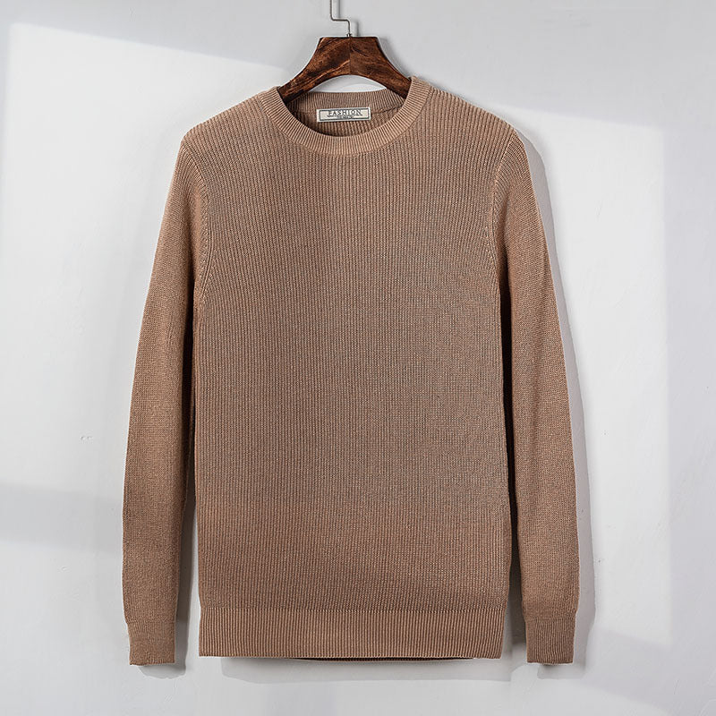 Rory – Men's Knit Sweater with Crew Neck