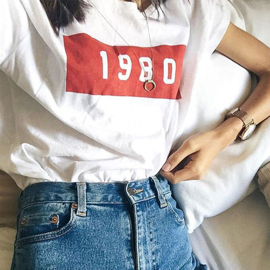 Margaret – Printed Women's T-Shirt with Short Sleeves