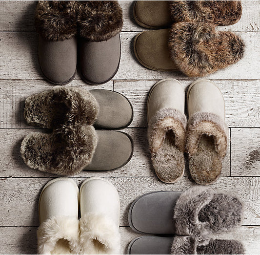 Jade – Non-Slip Wool Slippers with Cotton Sole