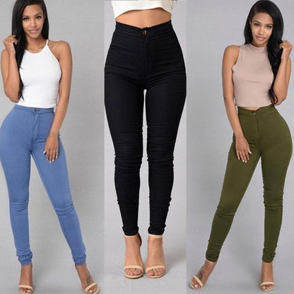 Danielle – Colorful Women's High-Waist Leggings