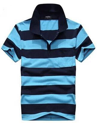 Liam – Striped Men's Polo Shirt
