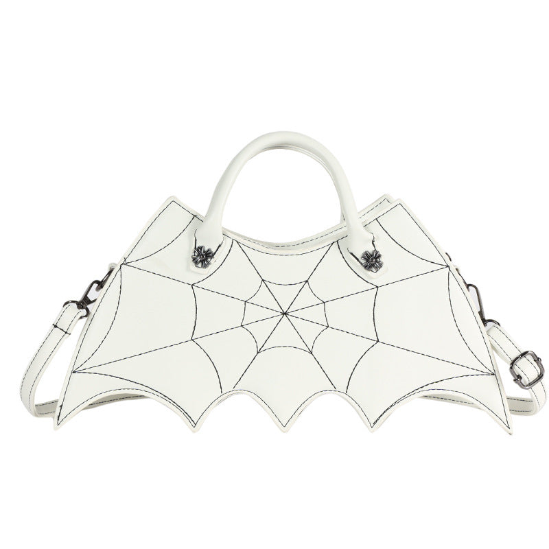 Leanne – Shoulder Bag with Spider Web Design