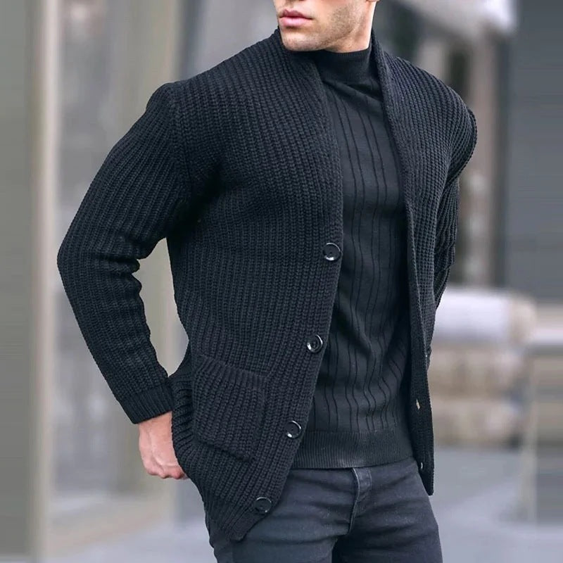 William – Stylish Casual Slim Fit Sweater in Solid Colors