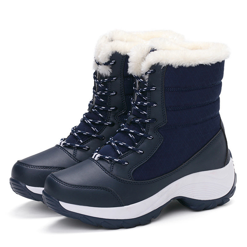 Kathleen – Warm Women's Snow Boots with Plush Lining