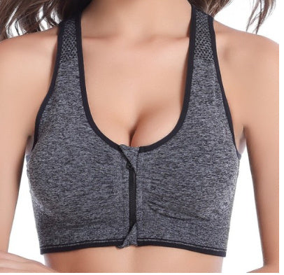 Joy – Sexy Women's Sports Bra with Front Zipper