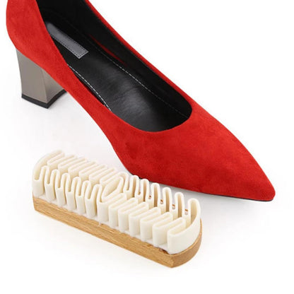 Ruby – Premium Vegan Suede Cleaning Brush for Shoes