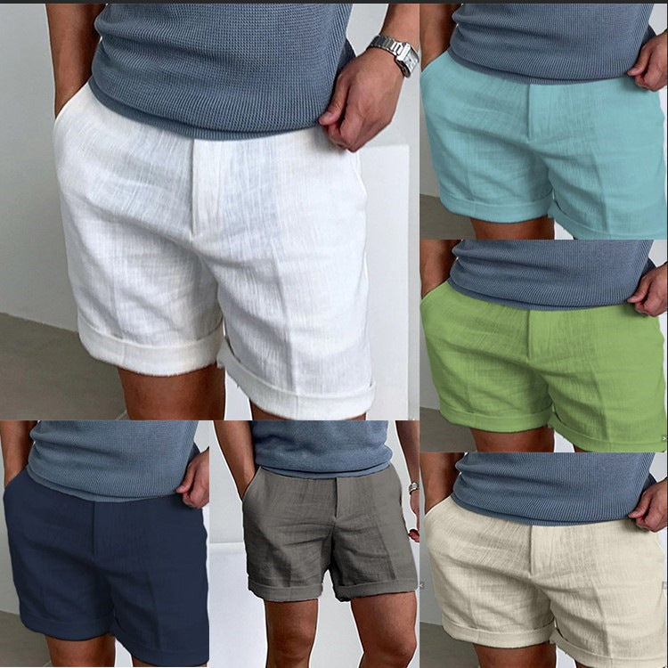 Steven – Men's Shorts with Slant Pockets and Breathable Comfort