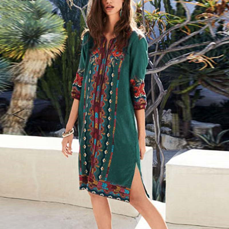 Fiona – Boho Tunic Dress