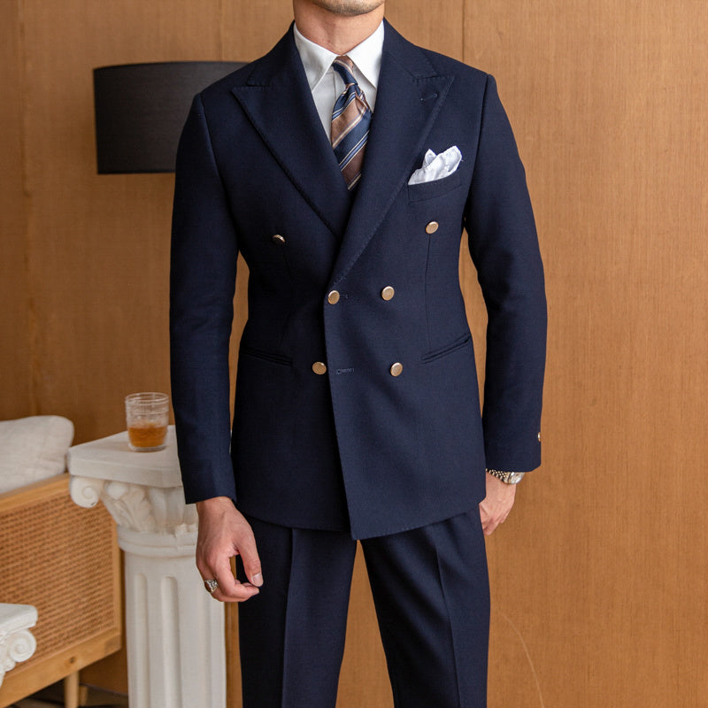 Roy – Slim Double-Breasted Men's Suit